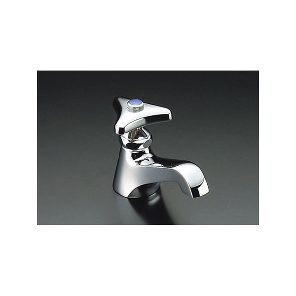 INAX 金属製ハンドル立洗面・手洗用水栓（固定コマ式・水用）　【LF-1-U】