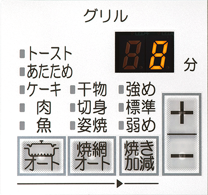 オートメニュー操作盤