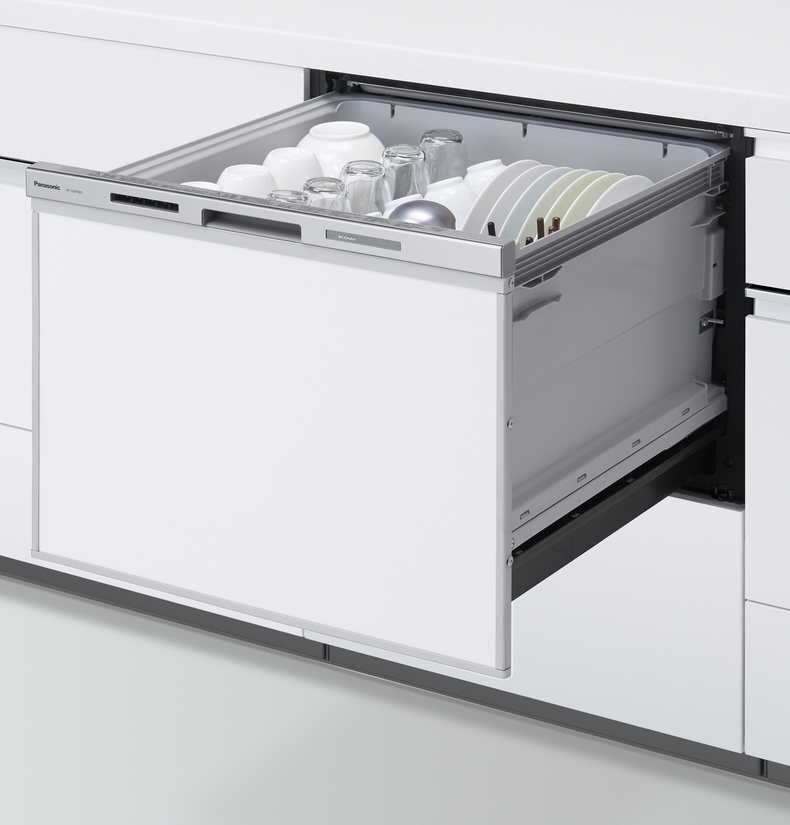 パナソニック ミドルタイプ(幅45cm) ドアパネル型 ビルトイン食器洗い乾燥機 R9シリーズ ベーシックモデル NP-45RS9S（返品や - 3
